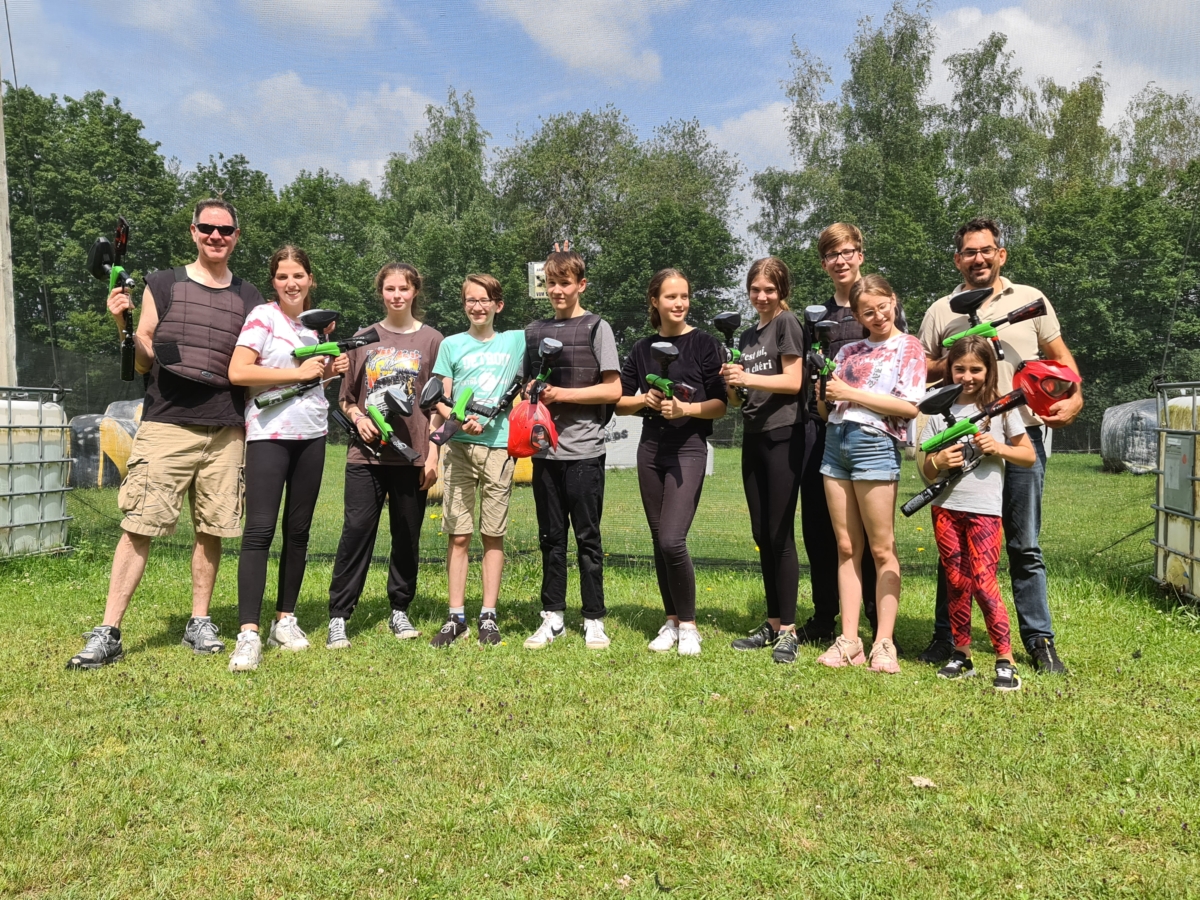 Besuchergalerie Taunus Paintball
