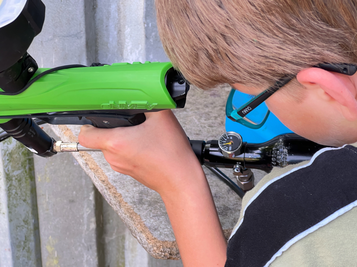 Besuchergalerie Taunus Paintball