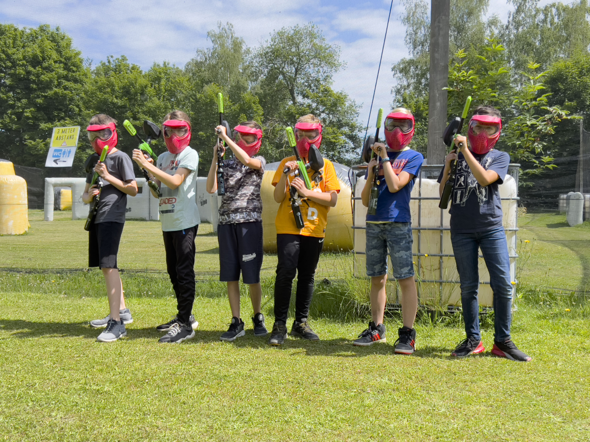 Besuchergalerie Taunus Paintball