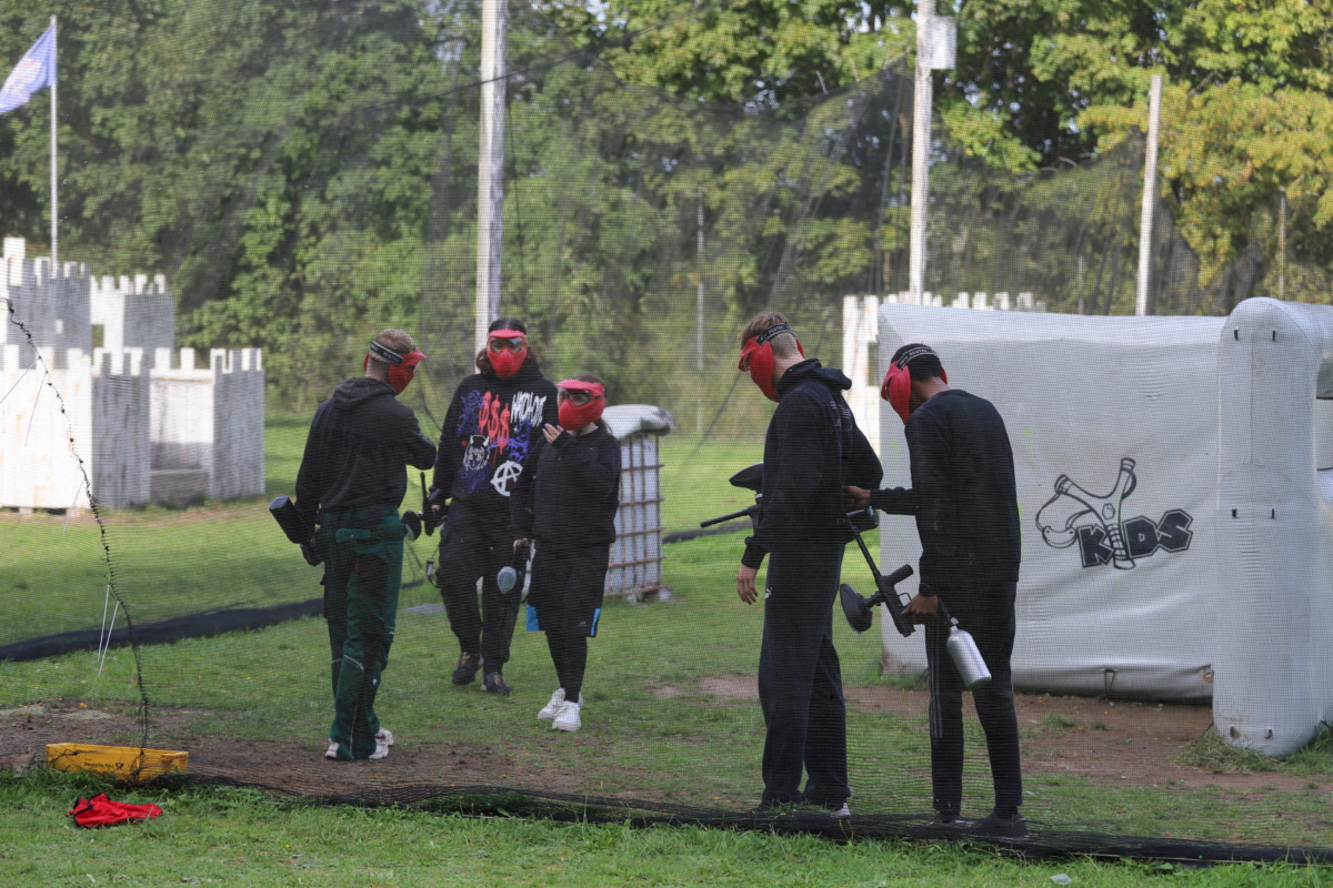 Besuchergalerie Taunus Paintball