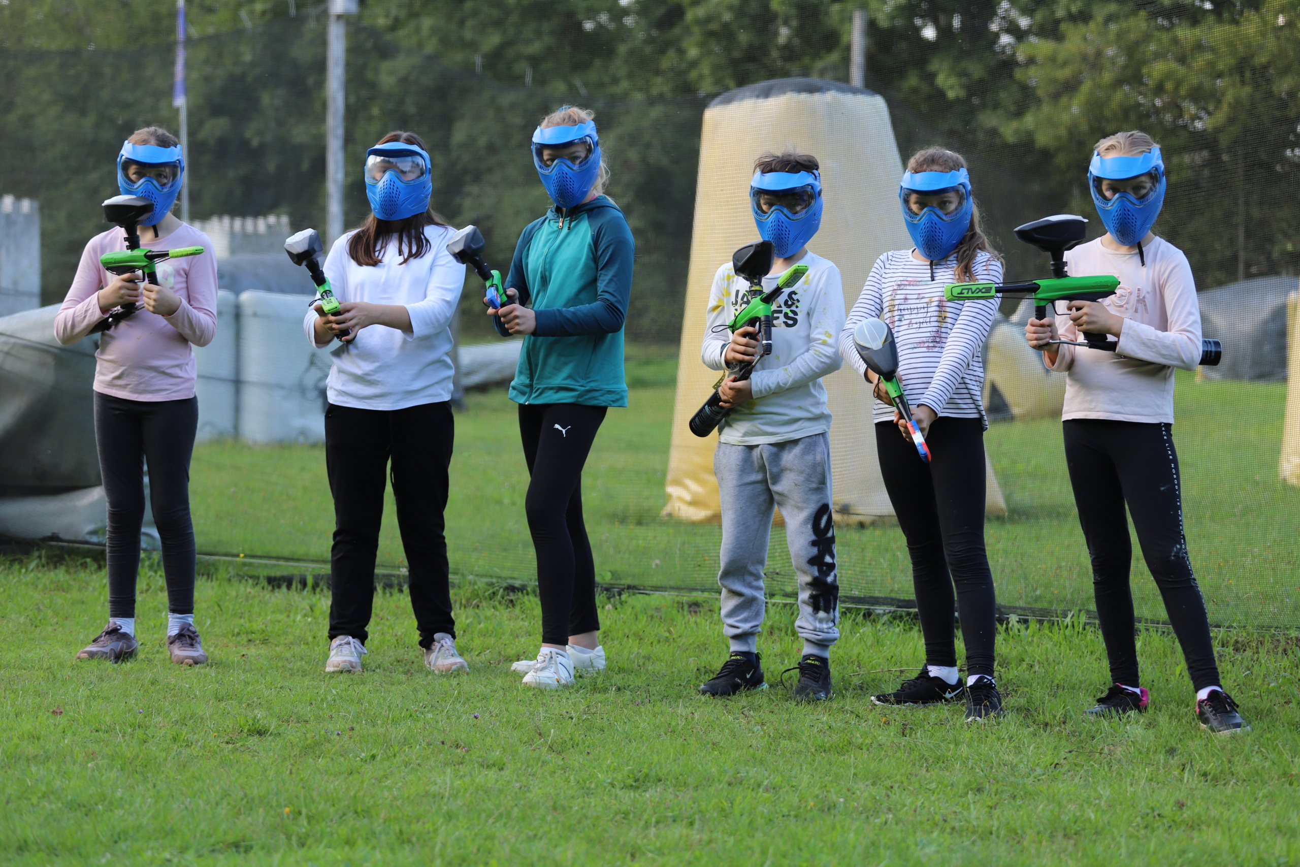 Kids Paintball auf unserer Anlage